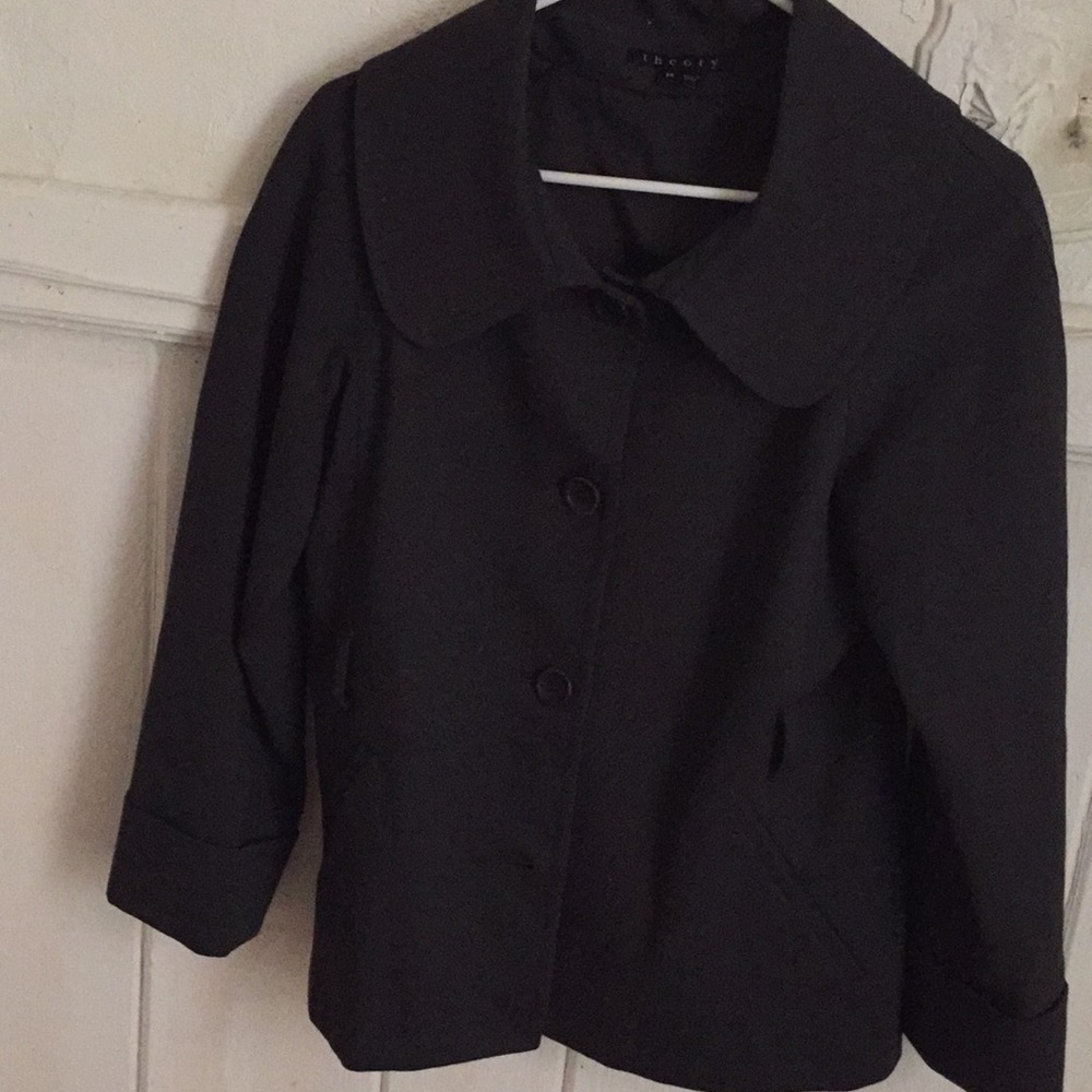 Theory Jacket Size Medium Black